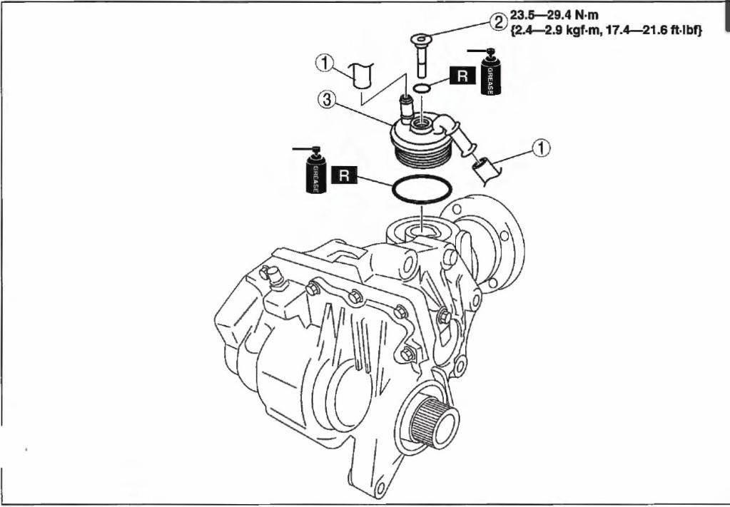 HOWTO replace MS6 transfer case the number one